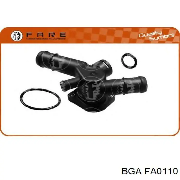 Водяний патрубок BGA FA0110