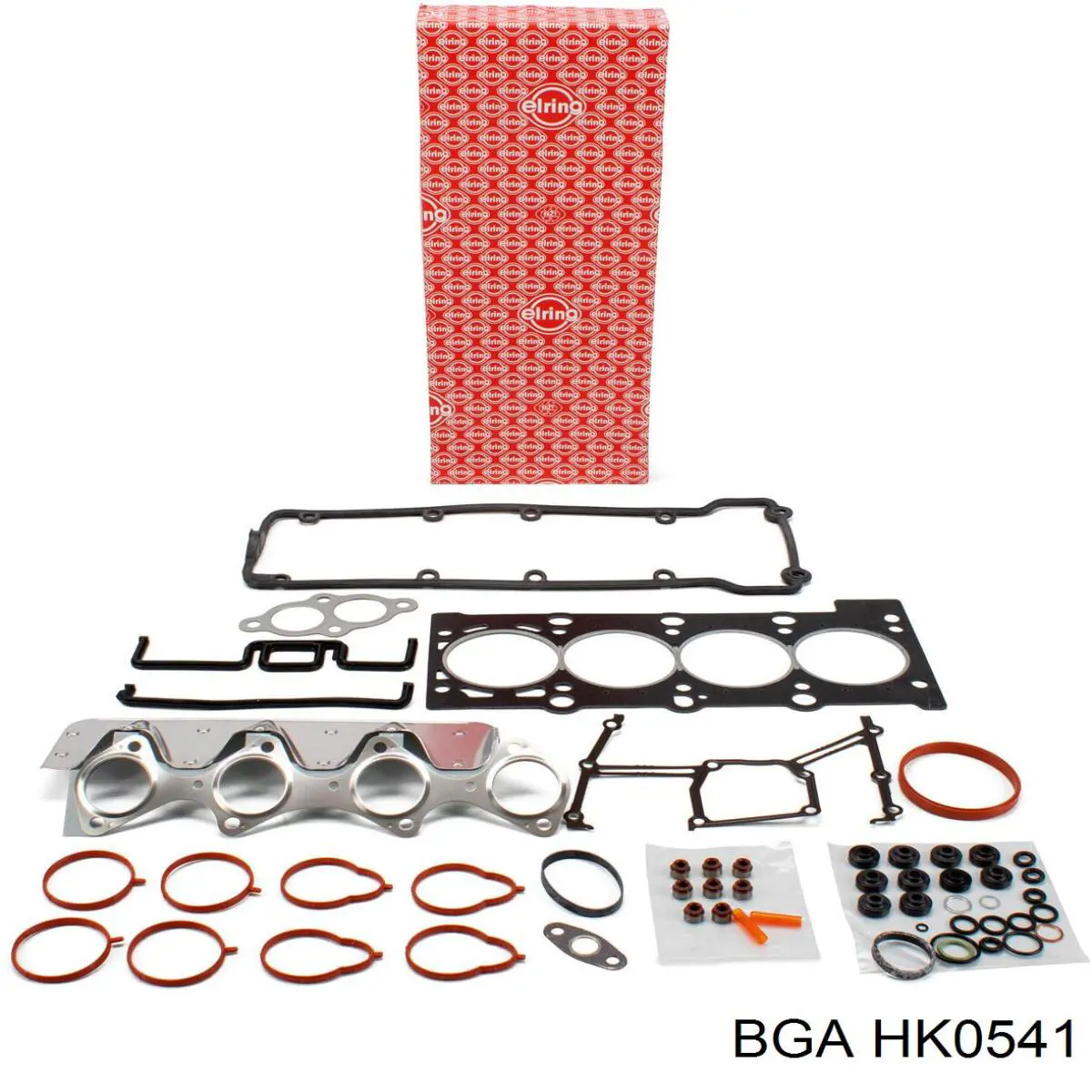 Комплект прокладок двигуна, верхній BGA HK0541 ціна, від 76.27 USD