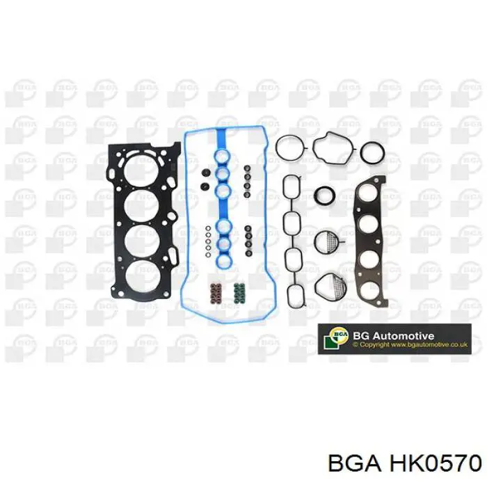 Комплект прокладок двигуна, верхній Toyota 0411222092 ціна, від 74.19 USD