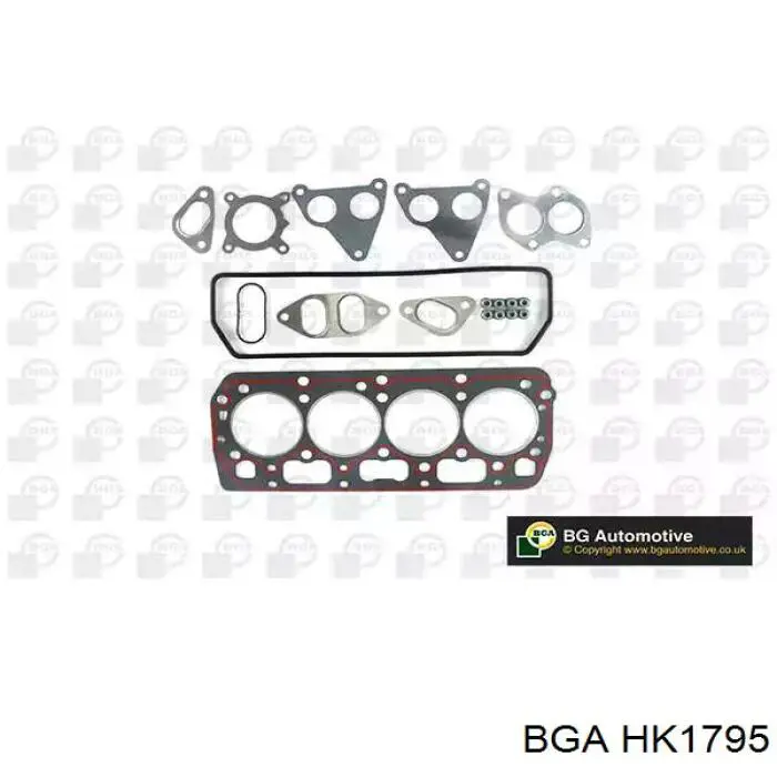 Комплект прокладок двигуна, верхній BGA HK1795 ціна, від 43.81 USD