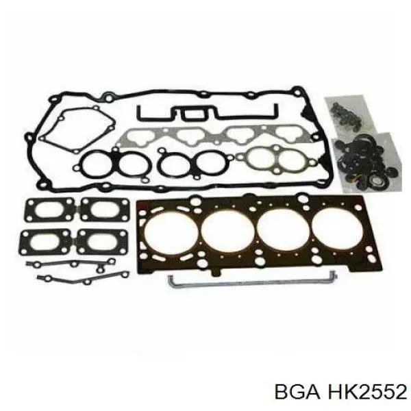 Комплект прокладок двигуна, верхній HK2552 BGA