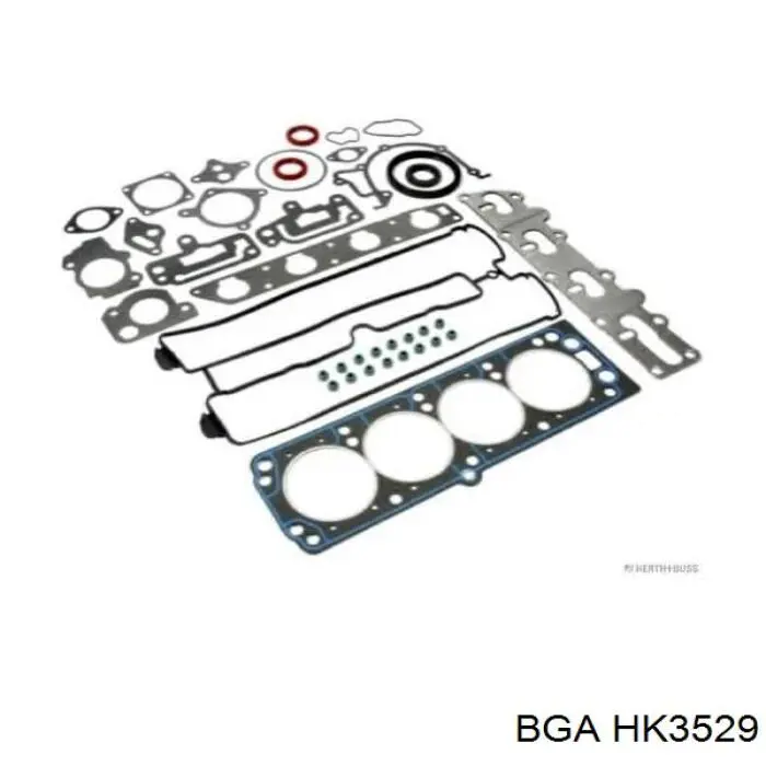 HK3529 BGA комплект прокладок двигуна, верхній