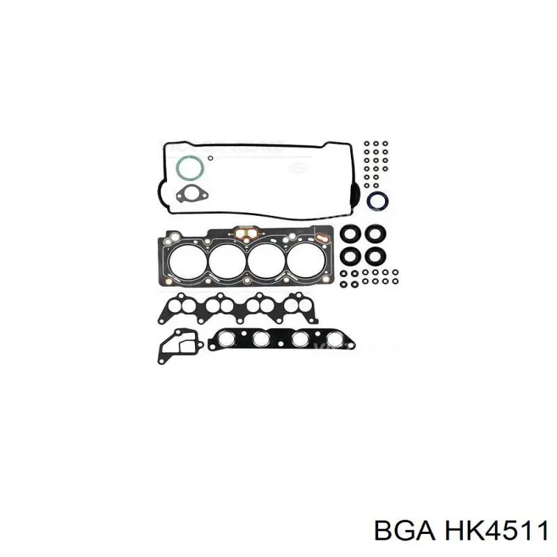 HK4511 BGA Комплект прокладок двигуна, верхній