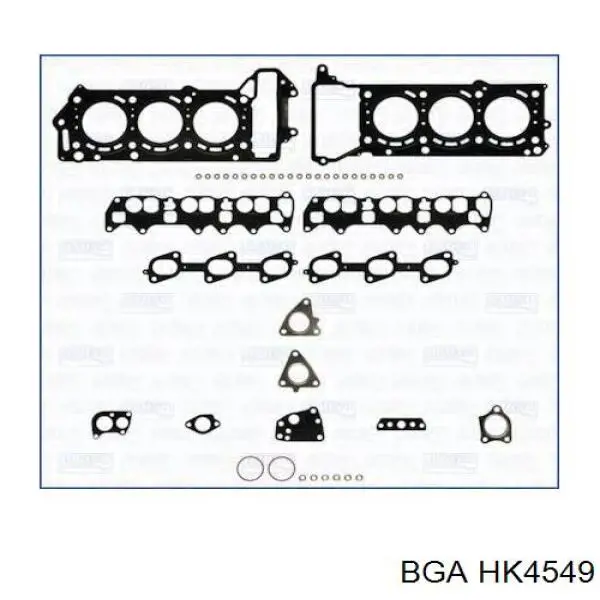 Купити HK4549 BGA Комплект прокладок двигуна, верхній