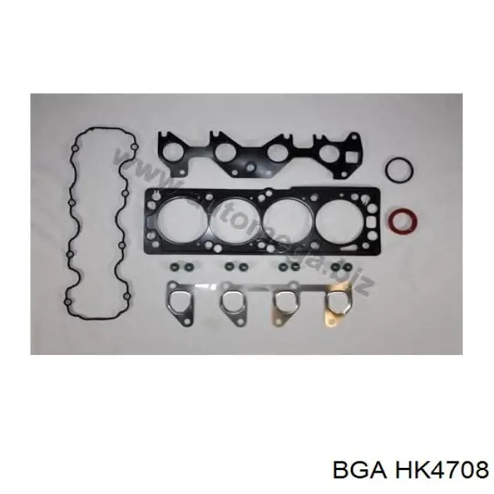 Комплект прокладок двигуна, верхній HK4708 BGA