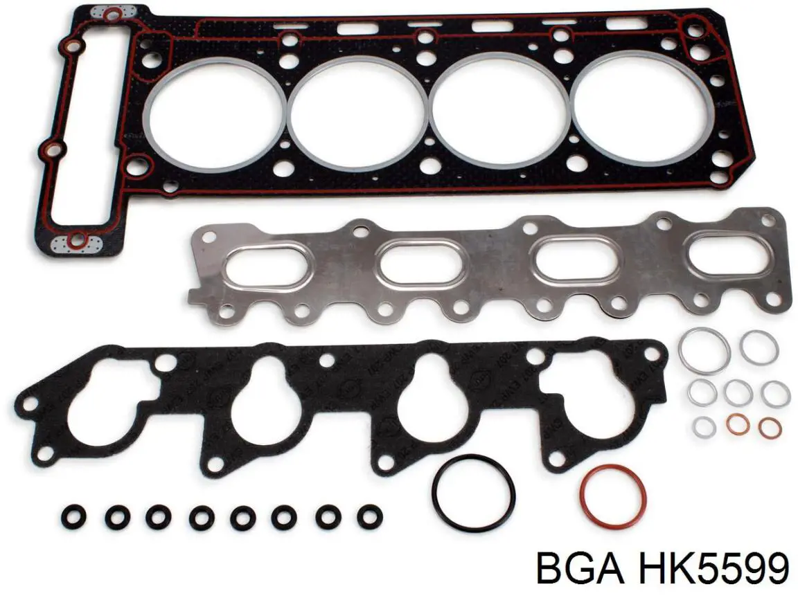 Комплект прокладок двигуна, верхній BGA HK5599 ціна, від 61.84 USD