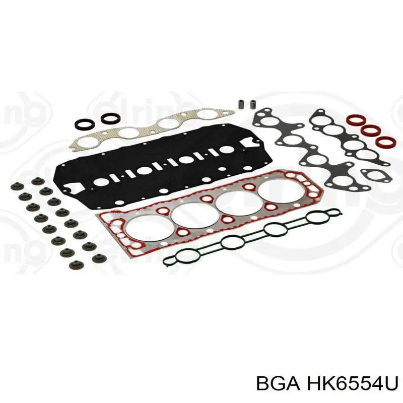 Комплект прокладок двигуна, верхній BGA HK6554U ціна, від 87.67 USD