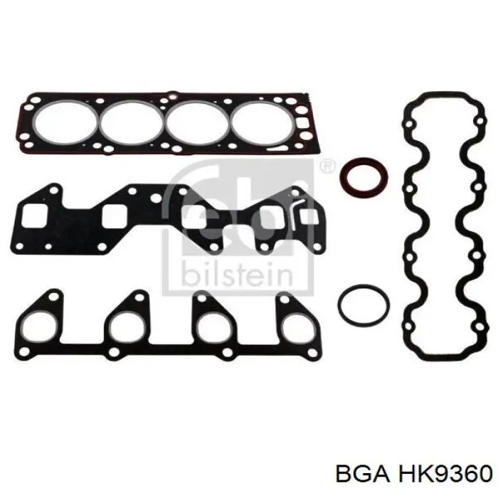 Комплект прокладок двигуна, верхній BGA HK9360 ціна, від 15.65 USD