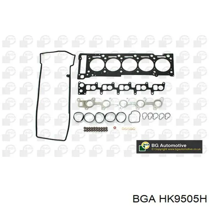 Комплект прокладок двигуна, верхній 1000194 Autotechteile