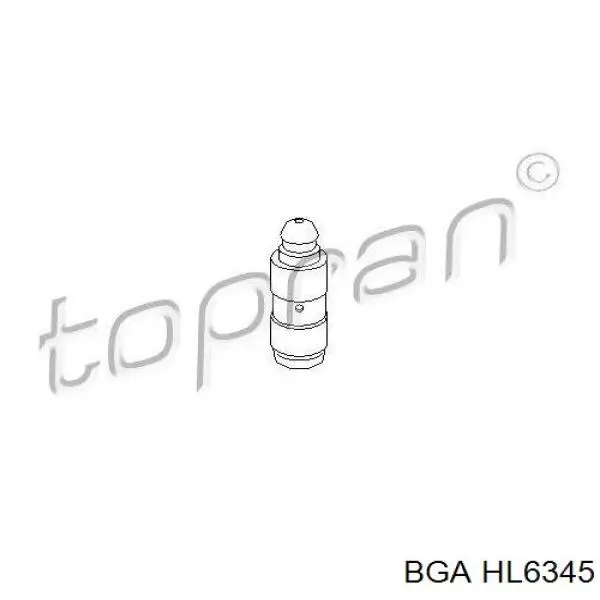 Гідрокомпенсатор HL6345 BGA