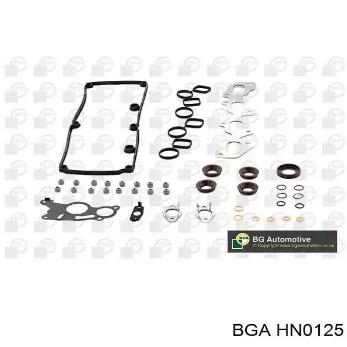 Комплект прокладок двигуна, верхній BGA HN0125 ціна, від 44.02 USD