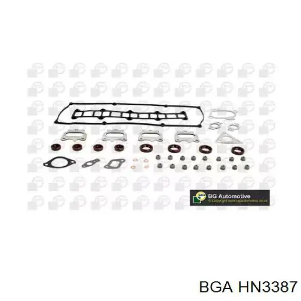 HN3387 BGA Комплект прокладок двигуна, верхній