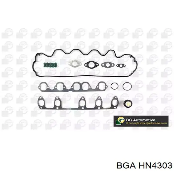 HN4303 BGA комплект прокладок двигуна, верхній
