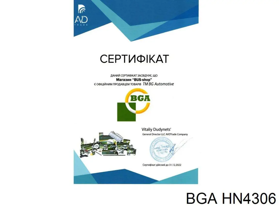 Купити HN4306 BGA Комплект прокладок двигуна, верхній