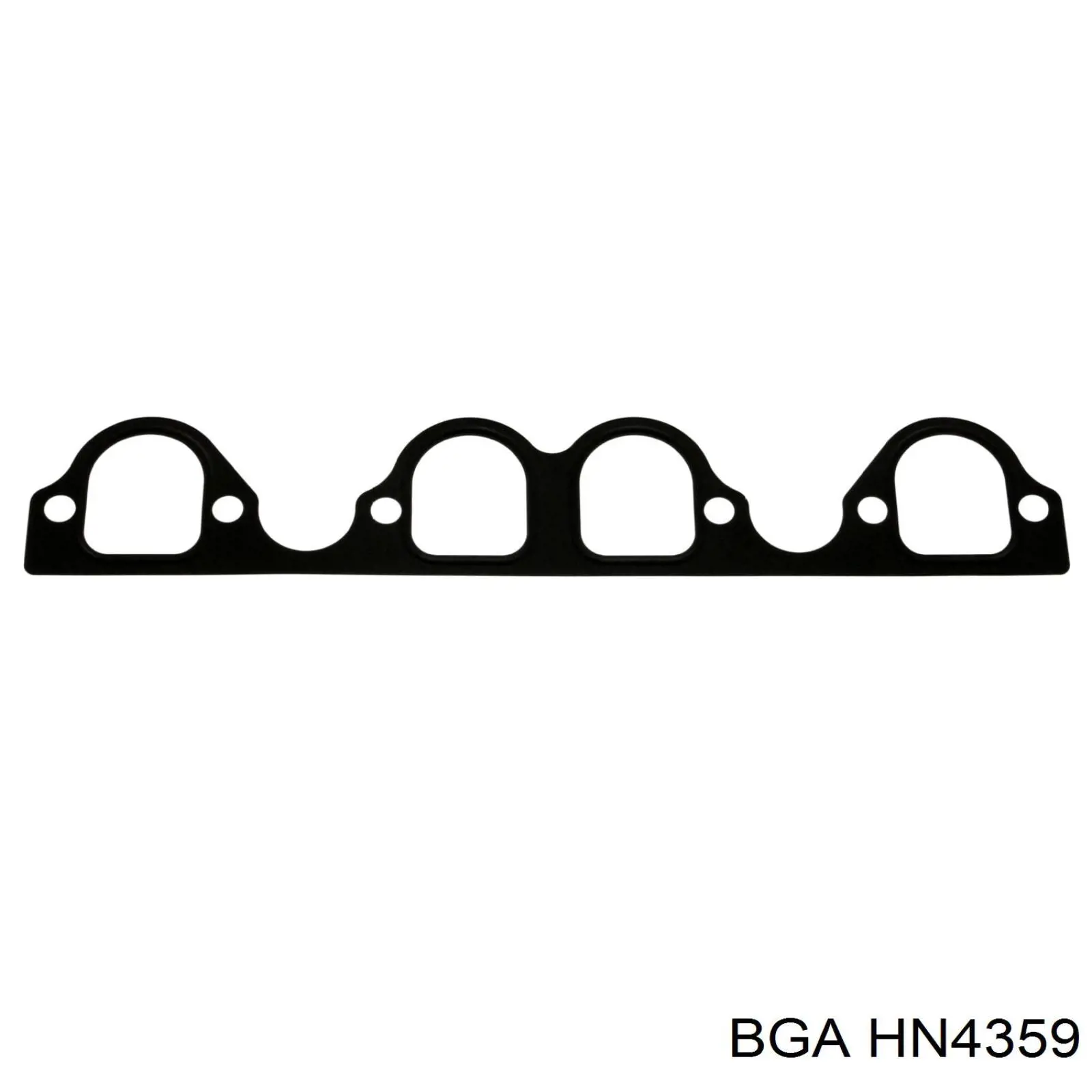 HN4359 BGA комплект прокладок двигуна, верхній