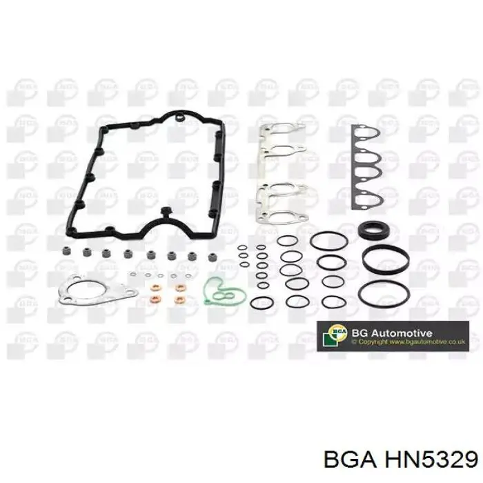 Комплект прокладок двигуна, верхній BGA HN5329 ціна, від 46.03 USD