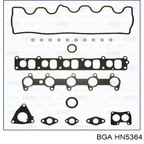 Комплект прокладок двигуна, верхній Corteco 418756P ціна, від 53.25 USD