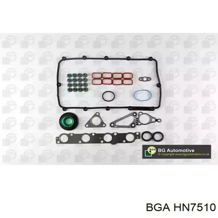 HN7510 BGA Комплект прокладок двигуна, верхній