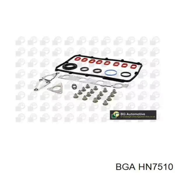 Комплект прокладок двигуна, верхній BGA HN7510 ціна, від 88.80 USD