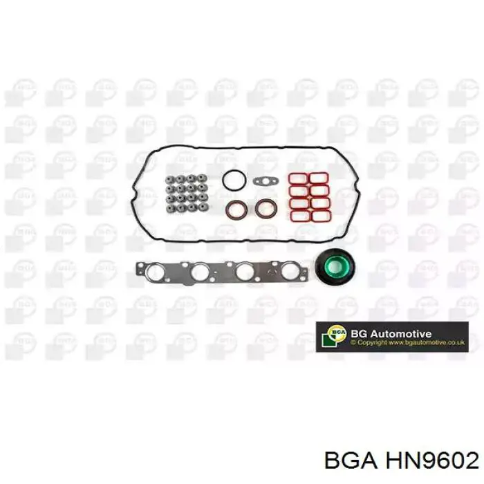Комплект прокладок двигуна, верхній BGA HN9602 ціна, від 115.71 USD