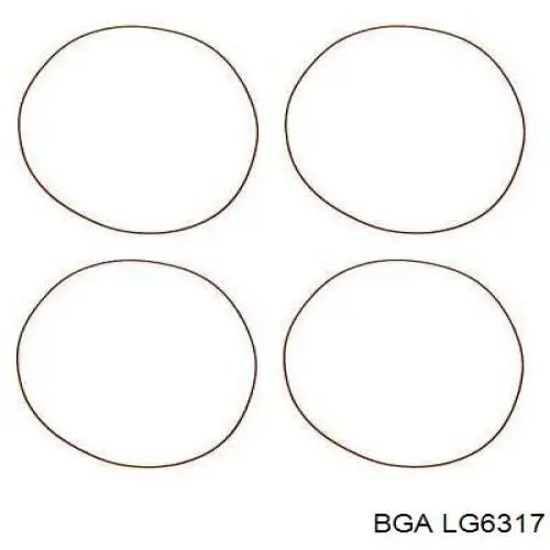 LG6317 BGA Кільце ущільнювальне під гільзу двигуна