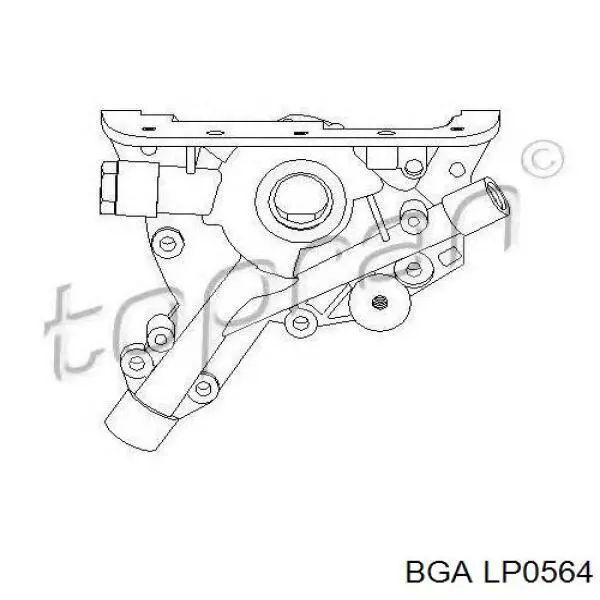 Помпа масляна BGA LP0564 ціна, від 35.22 USD