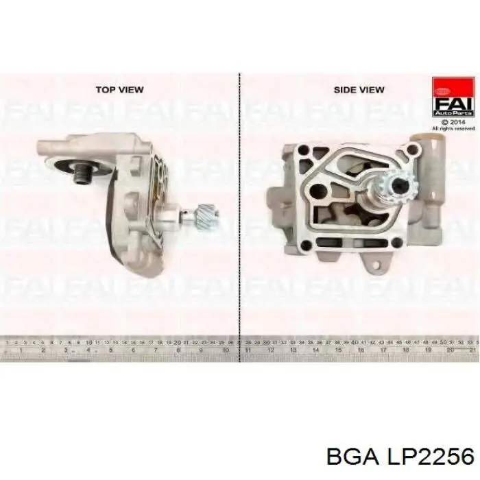 LP2256 BGA Масляний насос двигуна