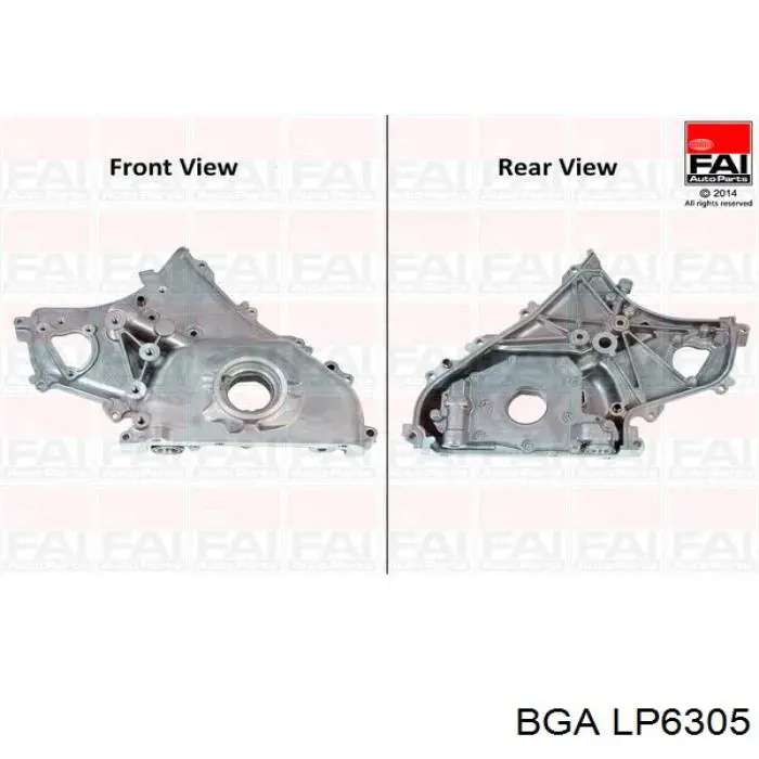 Насос масляний LP6305 BGA