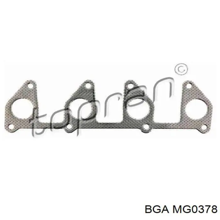MG0378 BGA Прокладка випускного колектора