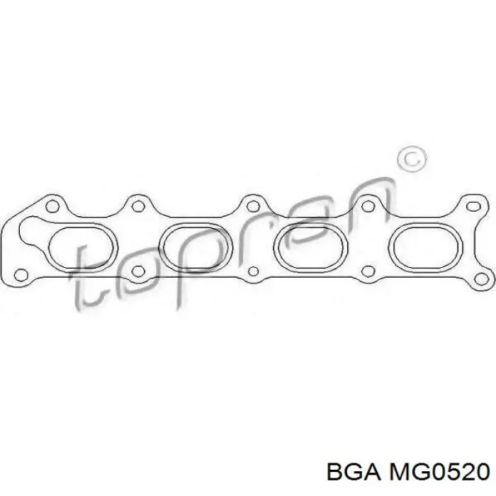Купити MG0520 BGA Прокладка колектора