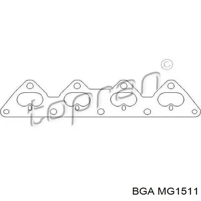 Купити MG1511 BGA Прокладка колектора
