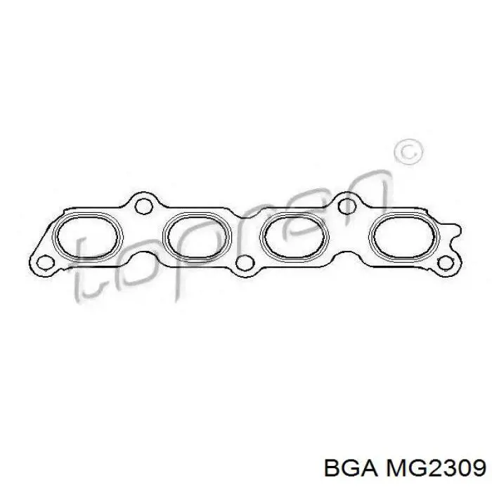 Купити 0850608 Opel Прокладка колектора