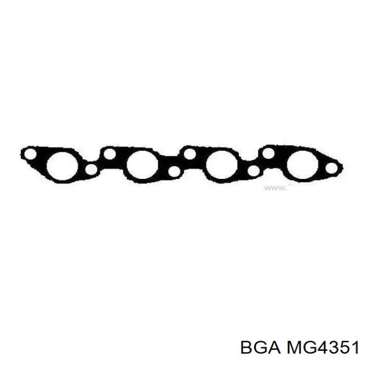 MG4351 BGA прокладка випускного колектора