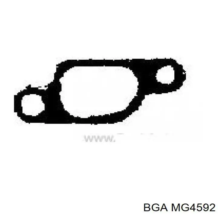 MG4592 BGA прокладка впускного колектора, нижня