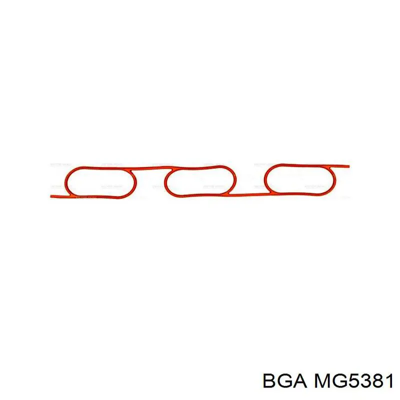 Прокладка впускного колектора MG5381 BGA