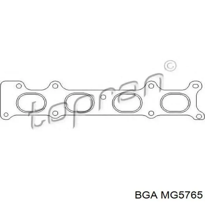 Прокладка випускного колектора Peugeot/Citroen 349L4 ціна, від 5.53 USD
