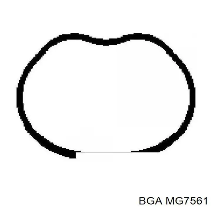 MG7561 BGA Прокладка випускного колектора