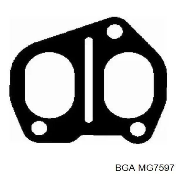MG7597 BGA прокладка випускного колектора