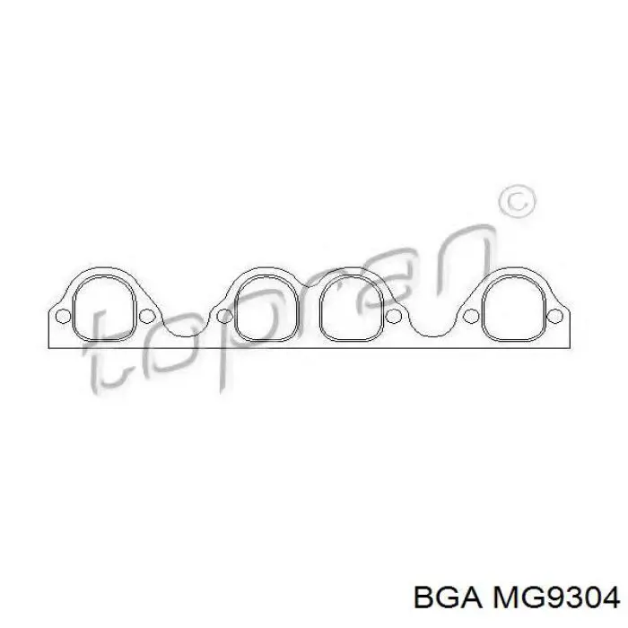 MG9304 BGA прокладка впускного колектора