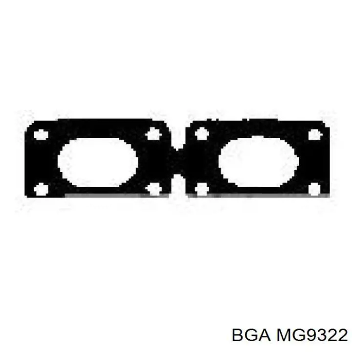 Прокладка випускного колектора BGA MG9322 ціна, від 3.08 USD