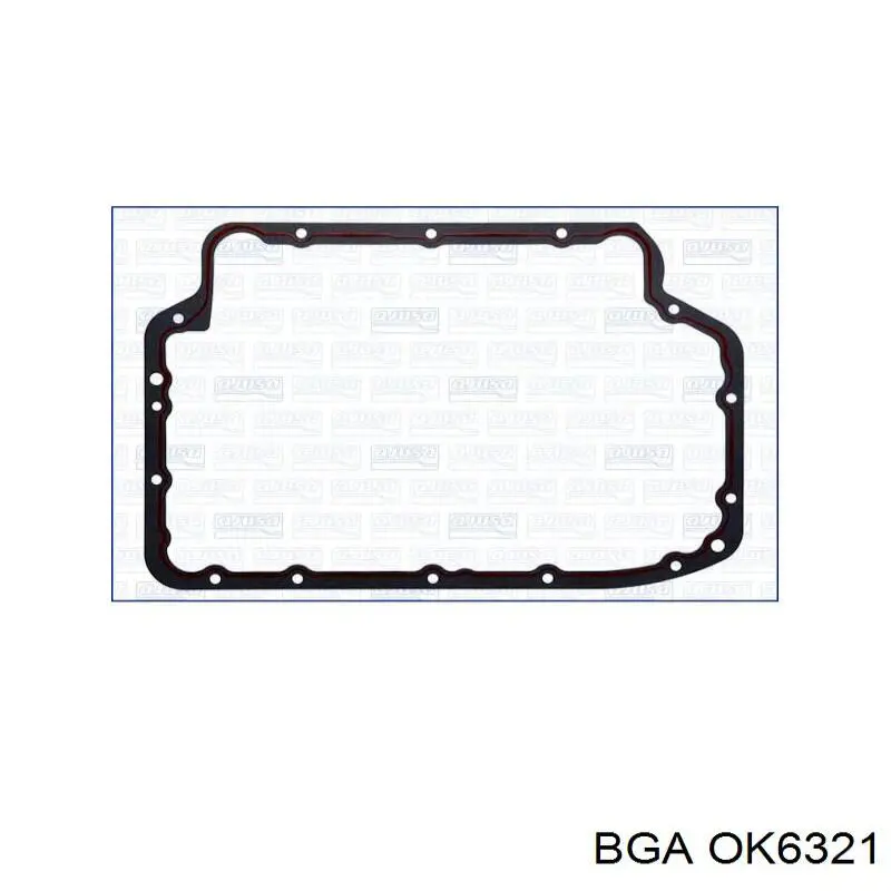 Прокладка піддону картера двигуна BGA OK6321 ціна, від 10.79 USD