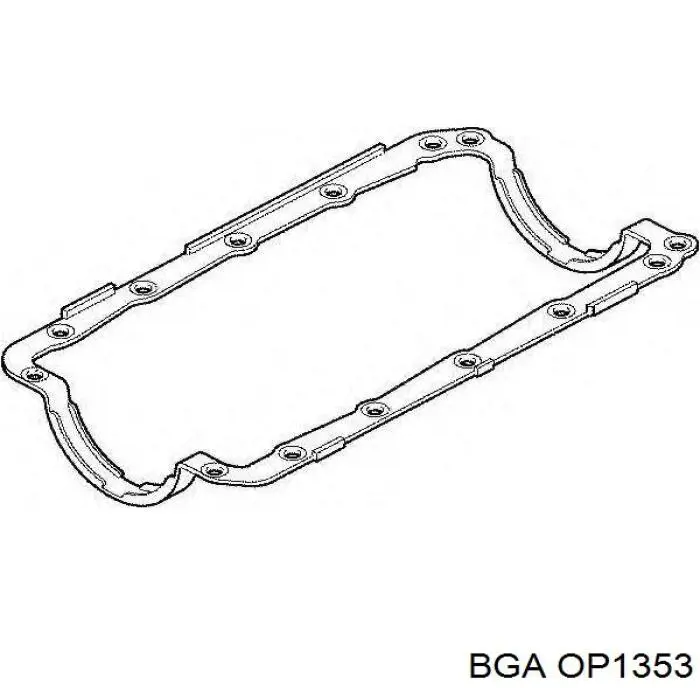 Прокладка піддону картера двигуна BGA OP1353 ціна, від 10.45 USD