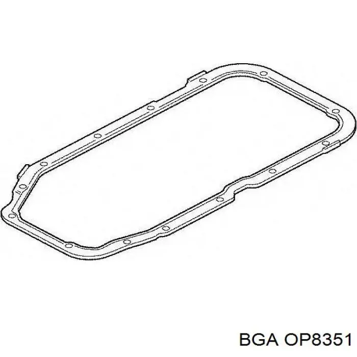 Прокладка піддону картера двигуна BGA OP8351 ціна, від 9.12 USD