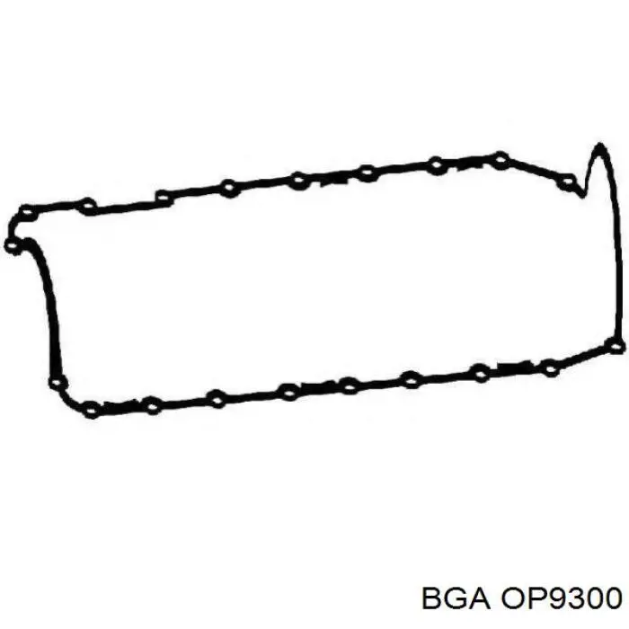 OP9300 BGA прокладка піддону картера двигуна
