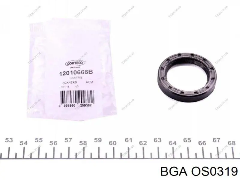 Купити OS0319 BGA Сальник распредвала