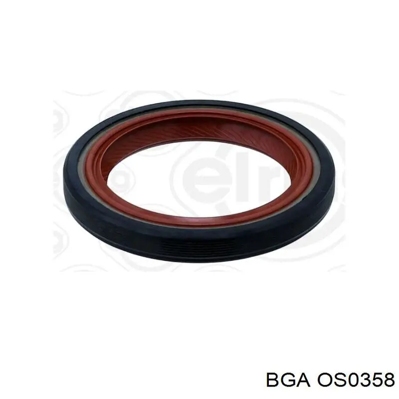 Сальник коленвала двигуна, передній BGA OS0358 ціна, від 8.75 USD