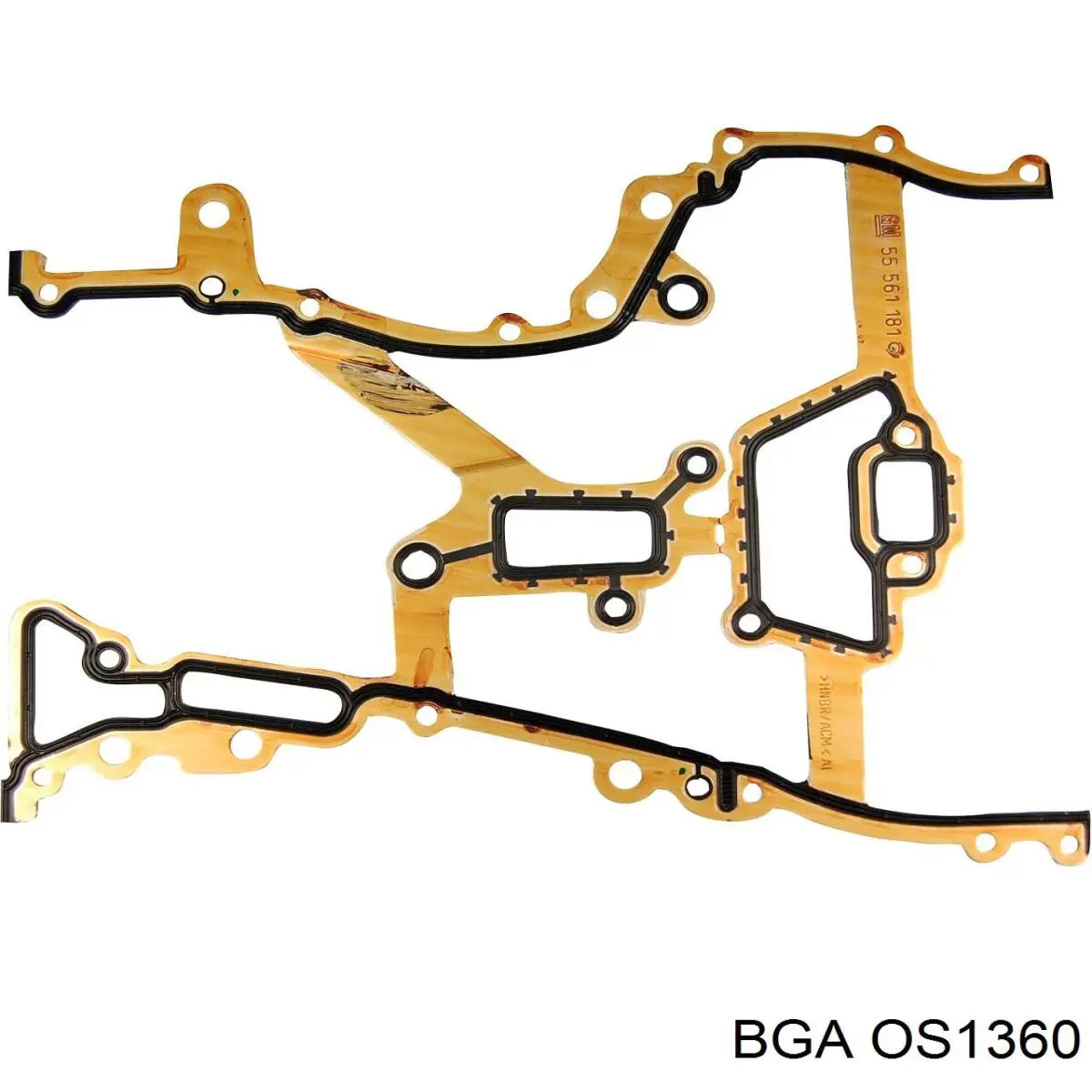 Сальник колінвала передній BGA OS1360