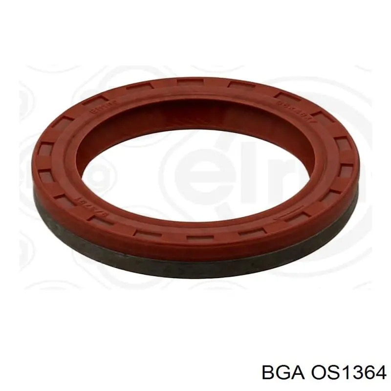 Сальник коленвала двигуна, передній BGA OS1364 ціна, від 10.23 USD