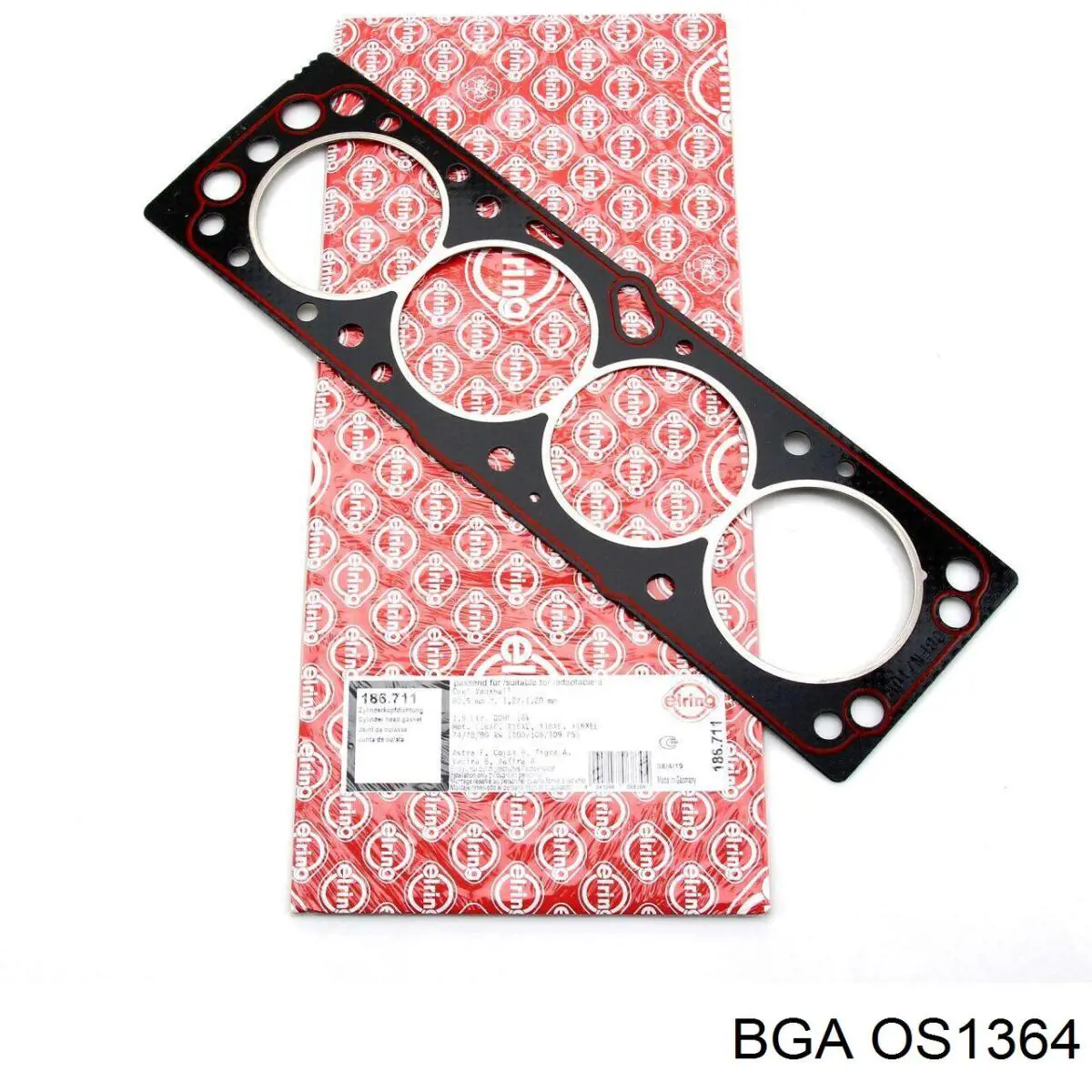 Сальник коленвалу OS1364 BGA