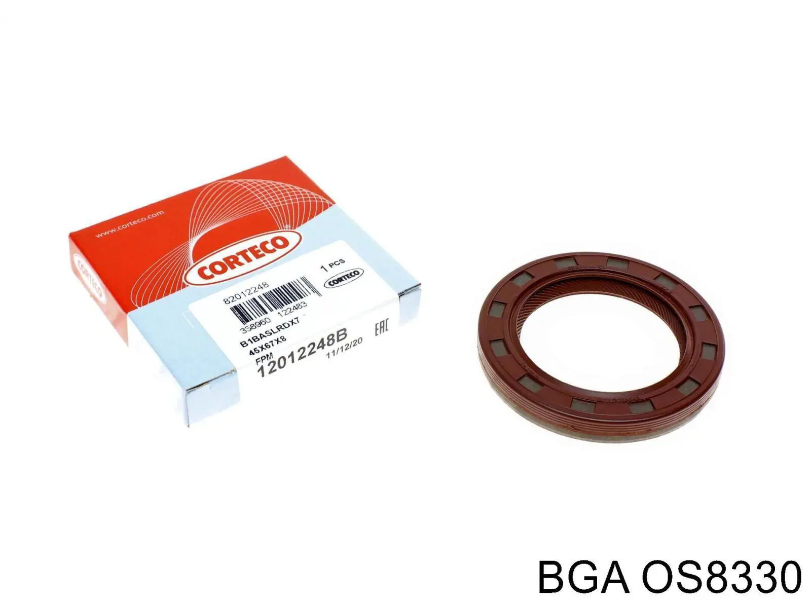 Сальник коленвалу OS8330 BGA